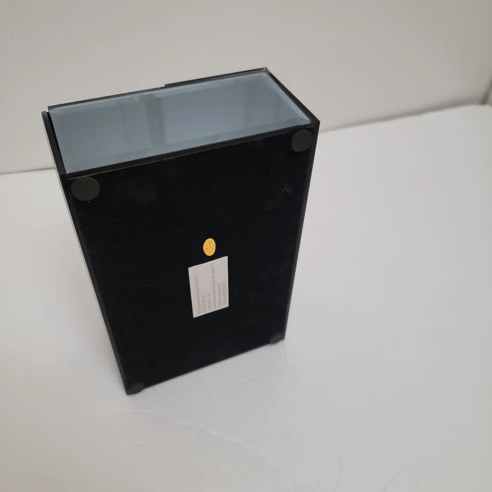 Mirror Jewelry, storage box with rhinestones